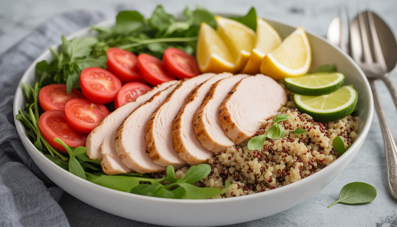 Turkey and quinoa weight management dog food